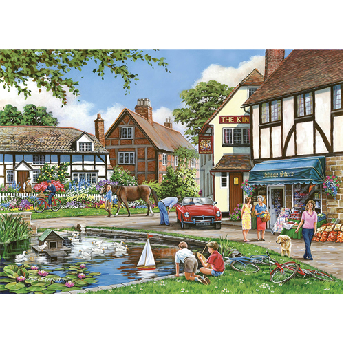 Пазлы A Busy Day 1000 Piece Puzzle
Пазлы A Busy Day 1000 Piece Puzzle