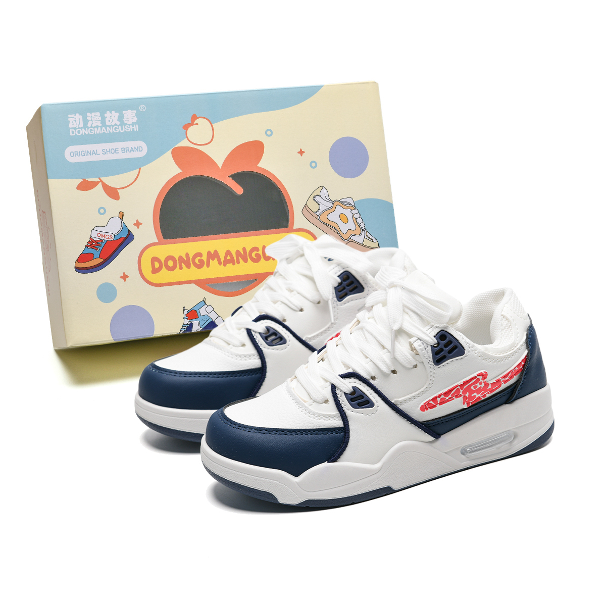 Anime story Скользоустойчивые износостойкие легкие низкие скейтерские унисекс бело-сине-красные, цвет White Blue Red
Anime story Скользоустойчивые износостойкие легкие низкие скейтерские унисекс бело-сине-красные, цвет White Blue Red