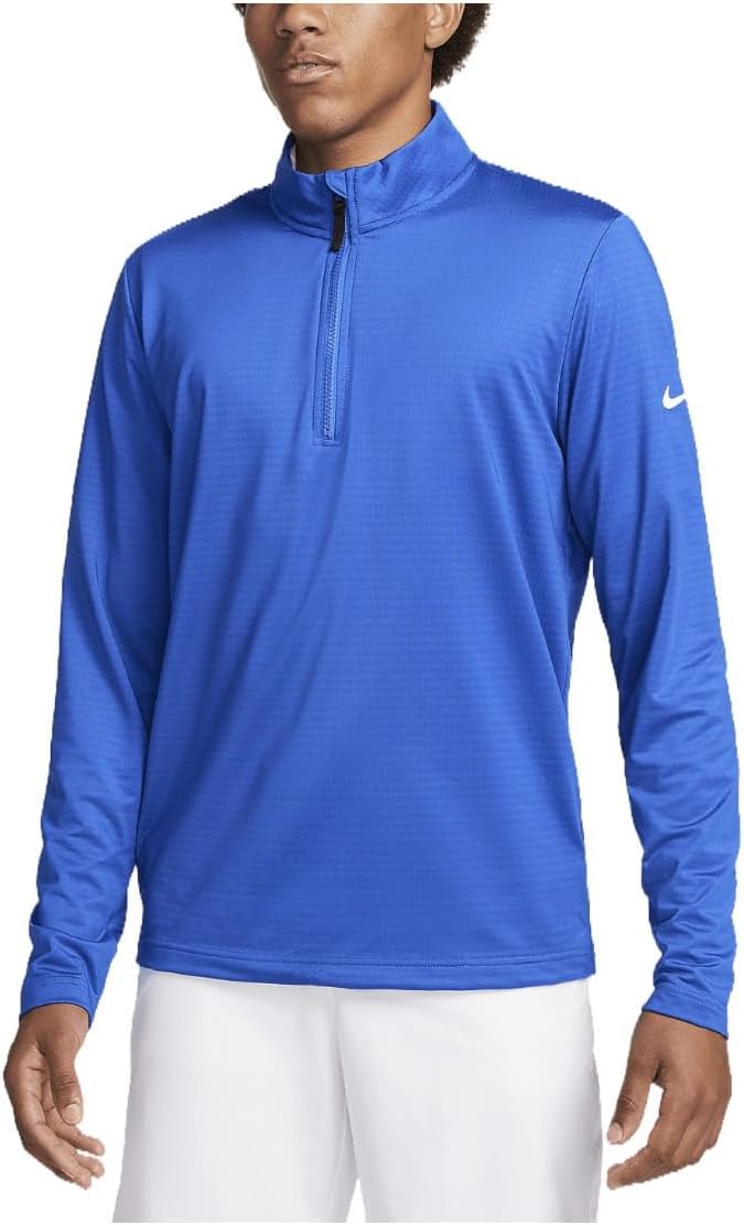 Мужской гольф-топ Nike Victory Dri-FIT с молнией 1/2, Game Royal/White, Fd5837-480
Мужской гольф-топ Nike Victory Dri-FIT с молнией 1/2, Game Royal/White, Fd5837-480