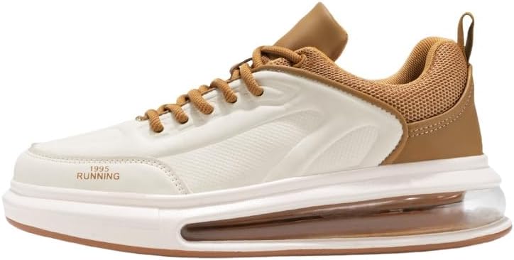 Мужские легкие кроссовки для бега - верх из дышащей сетки, прочная резиновая подошва с хорошим сцеплением, надежная шнуровка Clolinde, Rice Dumpling
Мужские легкие кроссовки для бега - верх из дышащей сетки, прочная резиновая подошва с хорошим сцеплением, надежная шнуровка Clolinde, Rice Dumpling