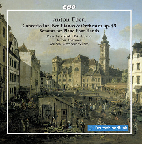 CD диск Eberl / Giacometti / Fukuda: Concerto for Two Pianos & Orchestra 45
CD диск Eberl / Giacometti / Fukuda: Concerto for Two Pianos & Orchestra 45