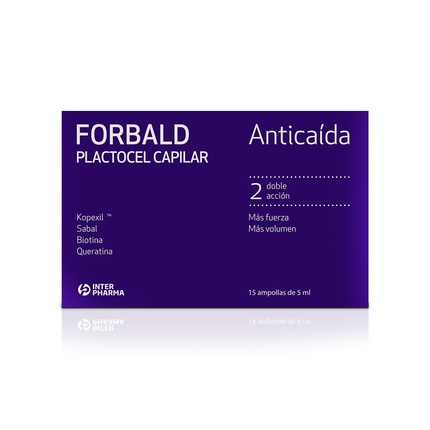 Plactocel Capillary Инновационное лечение выпадения волос у мужчин Forbald
Plactocel Capillary Инновационное лечение выпадения волос у мужчин Forbald