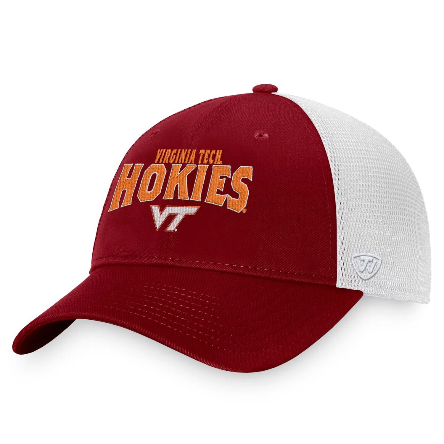 Мужская кепка Top of the World темно-бордового/белого цвета Virginia Tech Hokies Breakout Trucker Snapback
Мужская кепка Top of the World темно-бордового/белого цвета Virginia Tech Hokies Breakout Trucker Snapback
