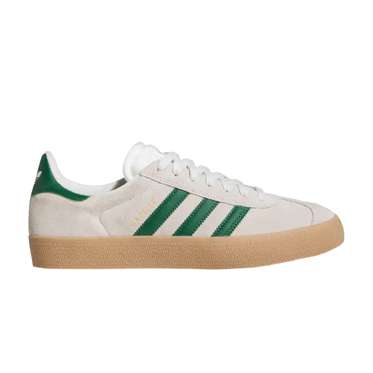 Кеды adidas Gazelle ADV 'Crystal White Green Gum', кремовый 
Кеды adidas Gazelle ADV 'Crystal White Green Gum', кремовый
