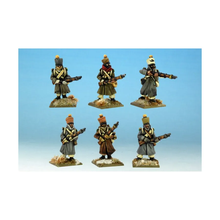 Французские вольтижеры (зима 1812 г.), Muskets & Tomahawks - Napoleonic War Miniatures (28mm)
Французские вольтижеры (зима 1812 г.), Muskets & Tomahawks - Napoleonic War Miniatures (28mm)