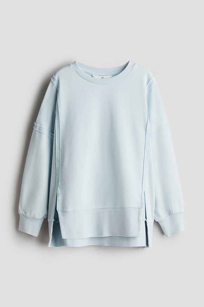 Толстовка оверсайз H&M, синий
Толстовка оверсайз H&M, синий