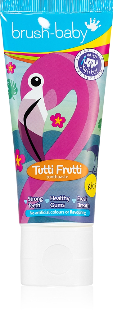 Зубная паста Tutti frutti для детей от 36 месяцев Brush Baby, 50 мл
Зубная паста Tutti frutti для детей от 36 месяцев Brush Baby, 50 мл