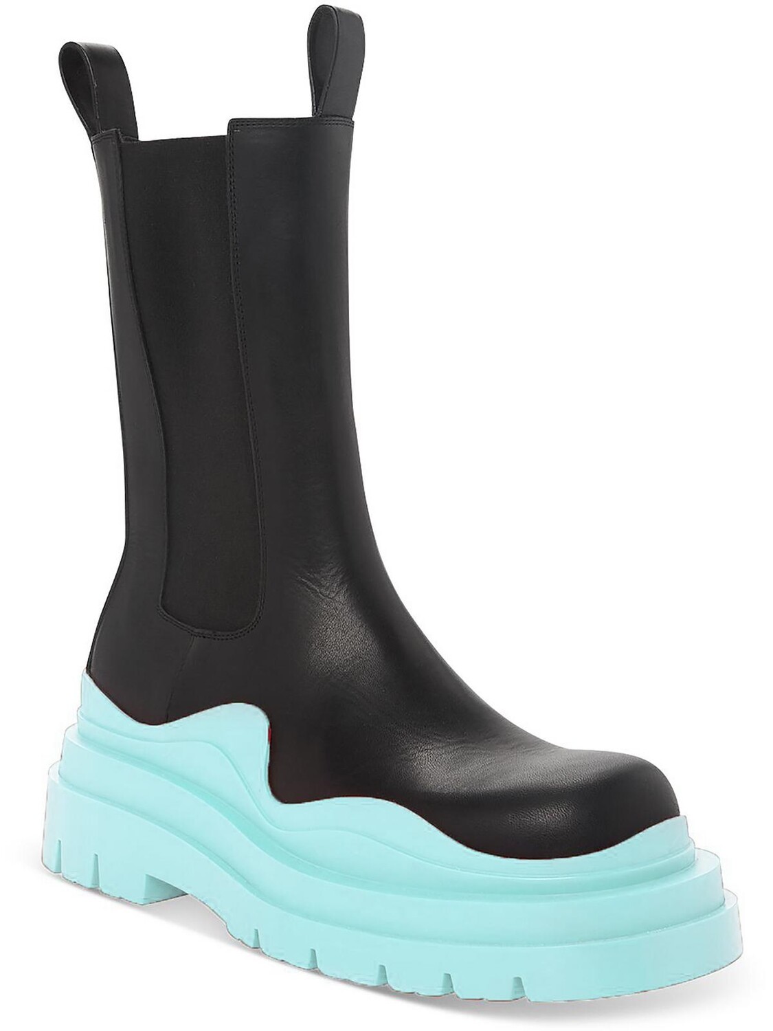 TIRE BOOT Женские кожаные ботинки до середины икры для зимы и снега Bottega Veneta, цвет Black/Pale Blue
TIRE BOOT Женские кожаные ботинки до середины икры для зимы и снега Bottega Veneta, цвет Black/Pale Blue