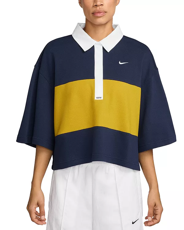 Поло с коротким рукавом в уличном стиле Nike, синий
Поло с коротким рукавом в уличном стиле Nike, синий