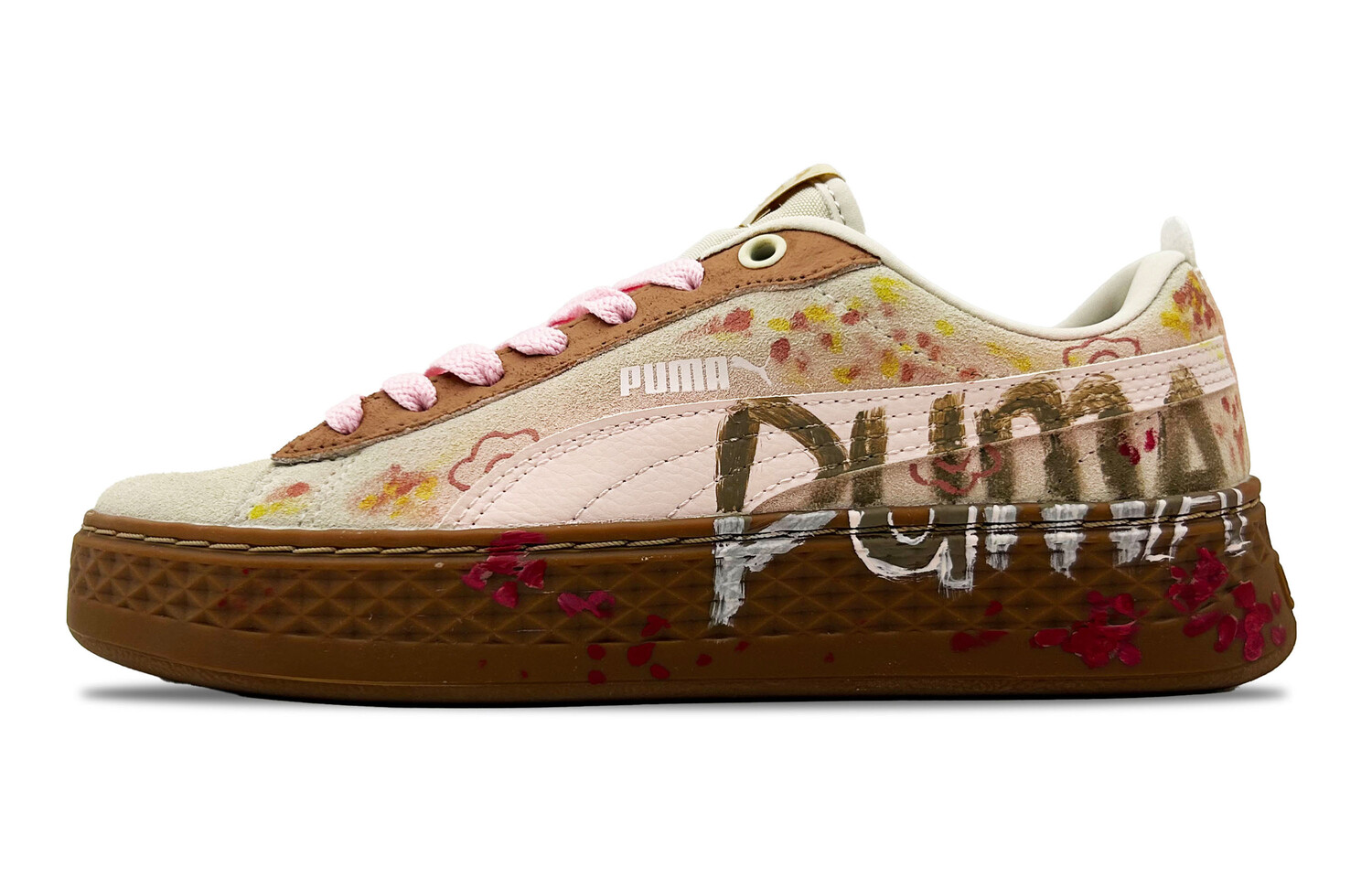 Кроссовки Puma Skateboarding Shoes Women's Low-top Pink/Brown, коричневый
Кроссовки Puma Skateboarding Shoes Women's Low-top Pink/Brown, коричневый