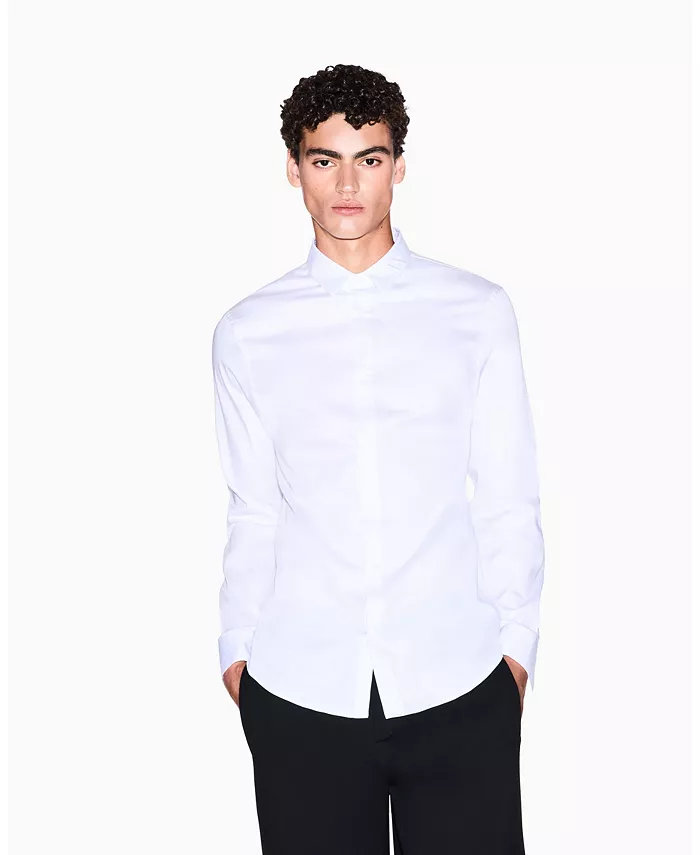 Мужская ночная сатиновая рубашка Lab Satin Woven A|X Armani Exchange, белый
Мужская ночная сатиновая рубашка Lab Satin Woven A|X Armani Exchange, белый