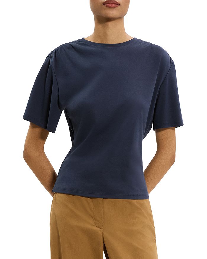 Футболка с защипами Theory, синий
Футболка с защипами Theory, синий