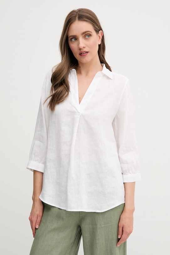 Льняная блузка Oui, белый
Льняная блузка Oui, белый