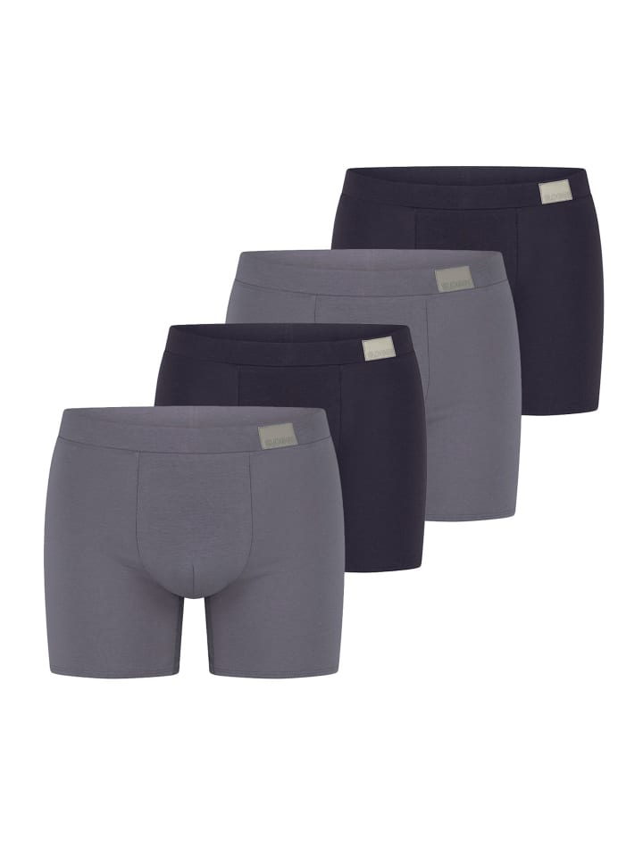 Sloggi Мужские длинные и короткие трусы GO Natural серого/темно-синего цвета
Sloggi Мужские длинные и короткие трусы GO Natural серого/темно-синего цвета