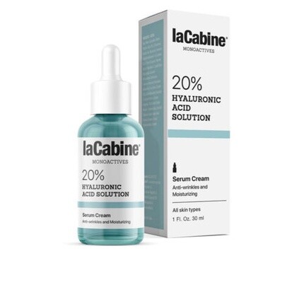 Monoactives Крем-сыворотка с 20% гиалуроновой кислотой для лица 30 мл, La Cabine
Monoactives Крем-сыворотка с 20% гиалуроновой кислотой для лица 30 мл, La Cabine