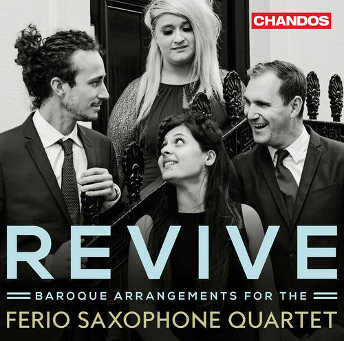 CD диск Bach, J.S. / Ferio Saxophone Quartet: Revive
CD диск Bach, J.S. / Ferio Saxophone Quartet: Revive