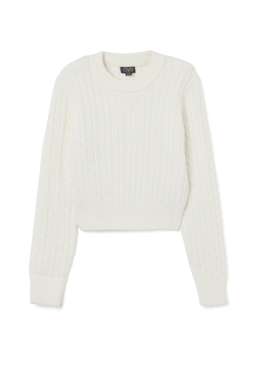 Джемпер OVS Jumper, Ice White/White
Джемпер OVS Jumper, Ice White/White