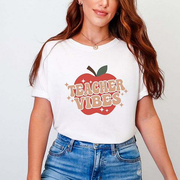 Футболка Teacher vibes apple с эффектом окрашивания Simply Sage Market, White, Белый, Футболка Teacher vibes apple с эффектом окрашивания Simply Sage Market, White
Футболка Teacher vibes apple с эффектом окрашивания Simply Sage Market, White, Белый, Футболка Teacher vibes apple с эффектом окрашивания Simply Sage Market, White