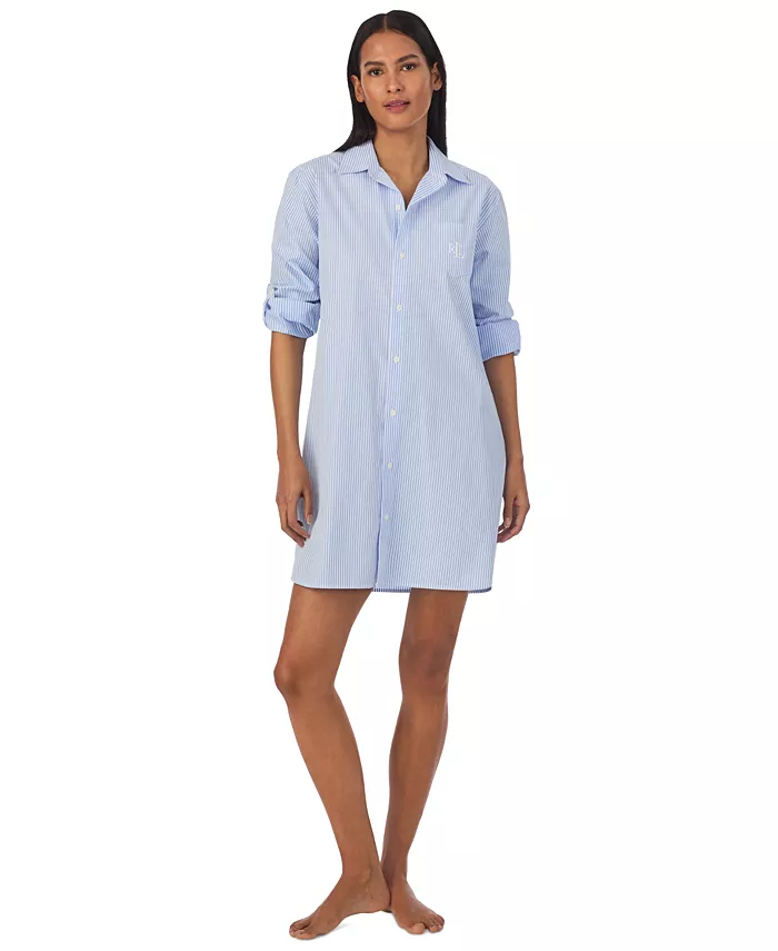 Женская рубашка с длинными рукавами и складным язычком Lauren Ralph Lauren, синий
Женская рубашка с длинными рукавами и складным язычком Lauren Ralph Lauren, синий