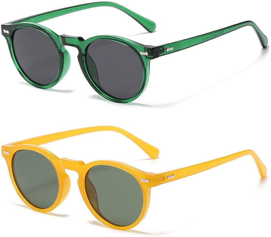 Круглые поляризованные солнцезащитные очки в стиле ретро для женщин и мужчин, классические круглые солнцезащитные очки с защитой от УФ-излучения для ношения на открытом воздухе Ridering, Greenblack+orange
Круглые поляризованные солнцезащитные очки в стиле ретро для женщин и мужчин, классические круглые солнцезащитные очки с защитой от УФ-излучения для ношения на открытом воздухе Ridering, Greenblack+orange