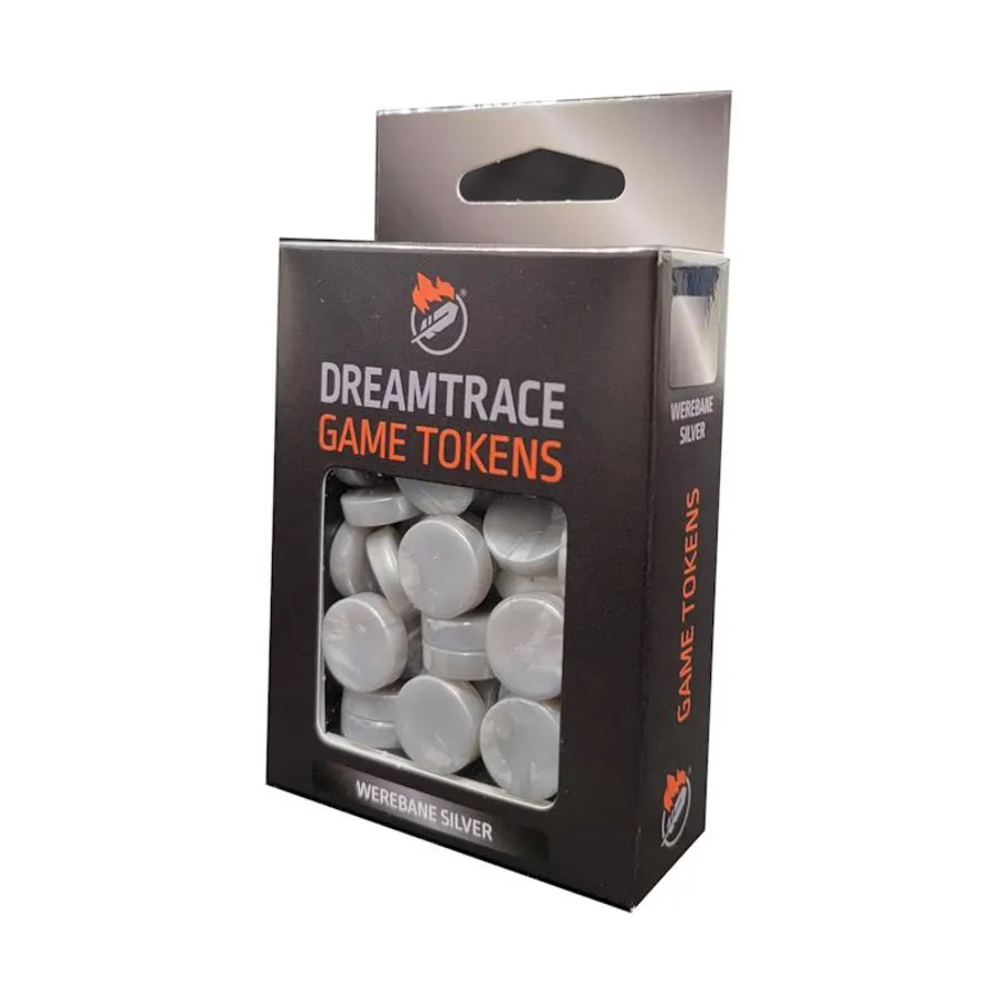 Игровые жетоны — Werebane Silver, DreamTrace Game Supplies
Игровые жетоны — Werebane Silver, DreamTrace Game Supplies