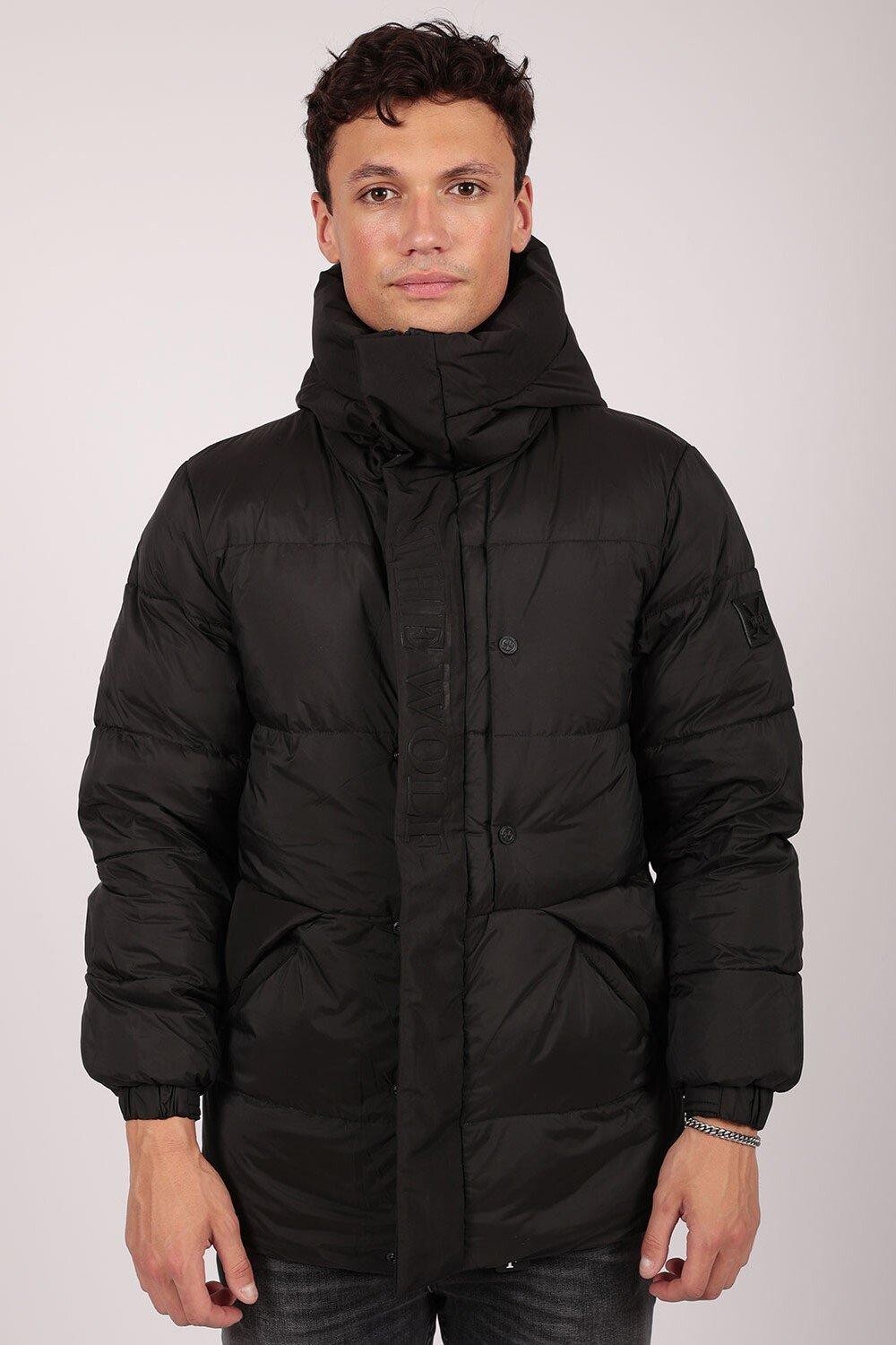 Легкая пуховик-пуховик The Wolf, черный 
Легкая пуховик-пуховик The Wolf, черный