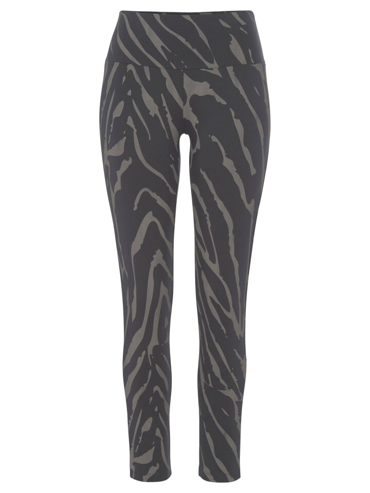 Леггинсы LASCANA, цвет dunkelgrau/taupe 
Леггинсы LASCANA, цвет dunkelgrau/taupe