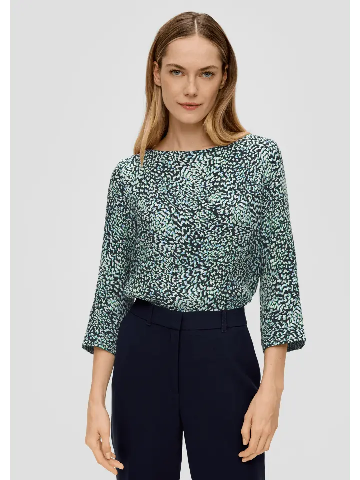 Блуза sOliver BLACK LABEL 3/4 Arm, синий
Блуза sOliver BLACK LABEL 3/4 Arm, синий