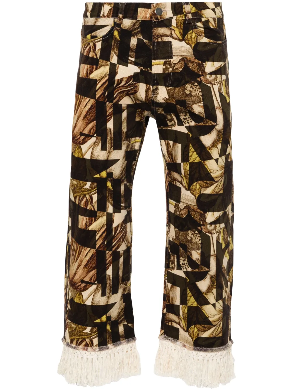 Зауженные джинсы с бахромой Pierre-Louis Mascia, нейтральный
Зауженные джинсы с бахромой Pierre-Louis Mascia, нейтральный