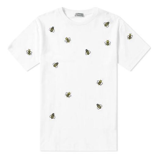 Футболка men's x kaws crossover bee embroidered short sleeve white Dior, белый
Футболка men's x kaws crossover bee embroidered short sleeve white Dior, белый