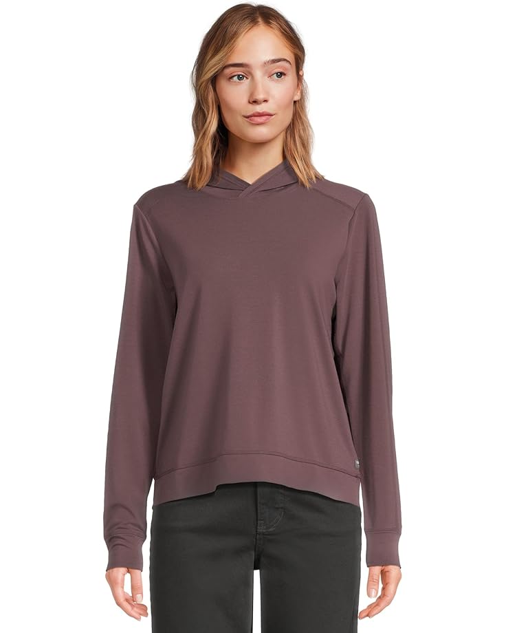 Худи Toad&Co Swifty Long Sleeve Hoodie, цвет Raisin 
Худи Toad&Co Swifty Long Sleeve Hoodie, цвет Raisin