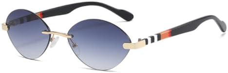 Модные маленькие овальные солнцезащитные очки без оправы 2027 года для женщин, в стиле стритстайл, для вождения, для путешествий, с защитой от УФ-излучения UV400 MTZJH, F
Модные маленькие овальные солнцезащитные очки без оправы 2027 года для женщин, в стиле стритстайл, для вождения, для путешествий, с защитой от УФ-излучения UV400 MTZJH, F