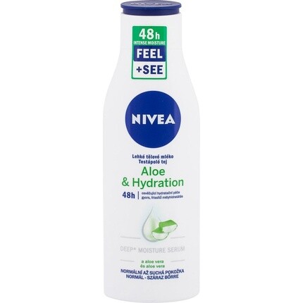 Nivea Aloe & Hydration 48-часовой легкий лосьон для тела - 250 мл
Nivea Aloe & Hydration 48-часовой легкий лосьон для тела - 250 мл