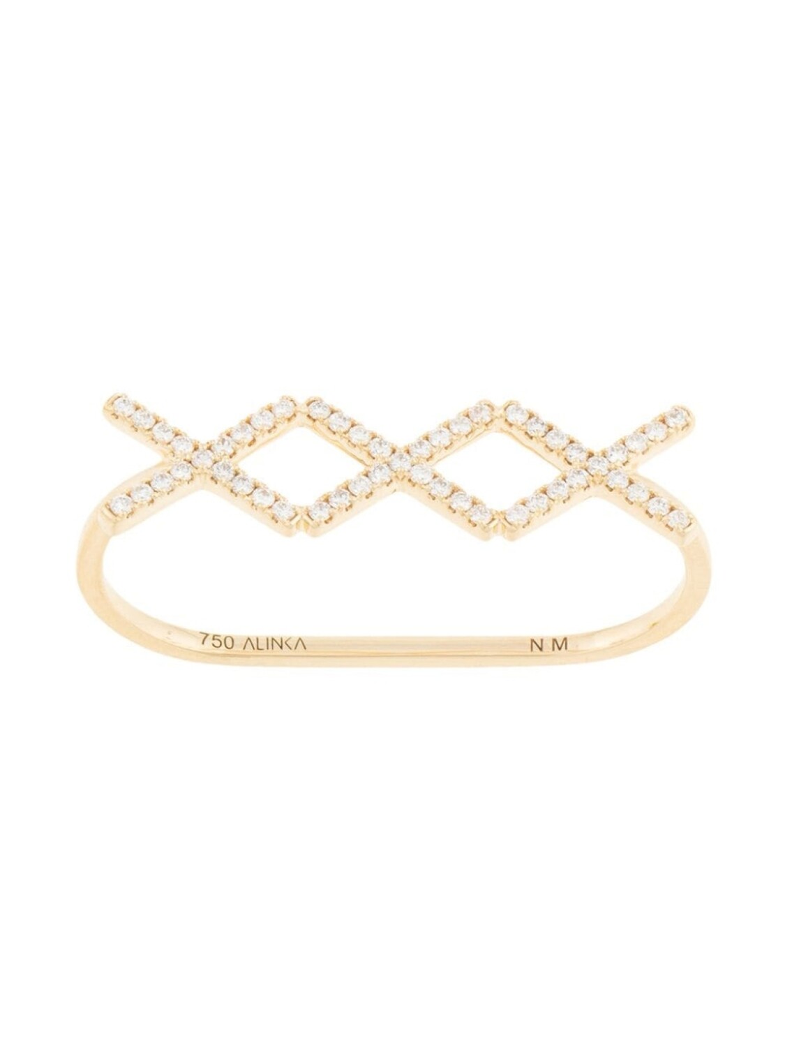 Кольцо на два пальца из желтого золота 18 карат с бриллиантами KATIA TRIO ALINKA, золотой
Кольцо на два пальца из желтого золота 18 карат с бриллиантами KATIA TRIO ALINKA, золотой