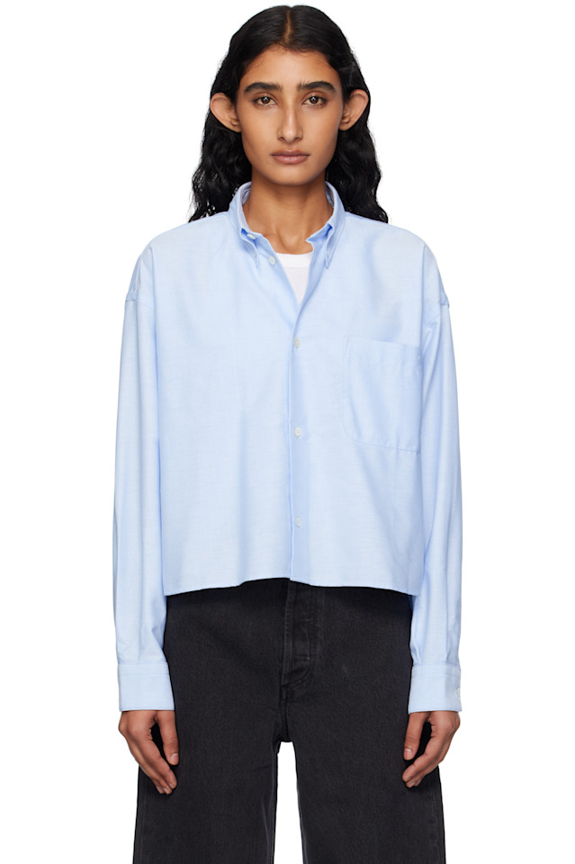 София рубашка на пуговицах A.P.C., синий
София рубашка на пуговицах A.P.C., синий