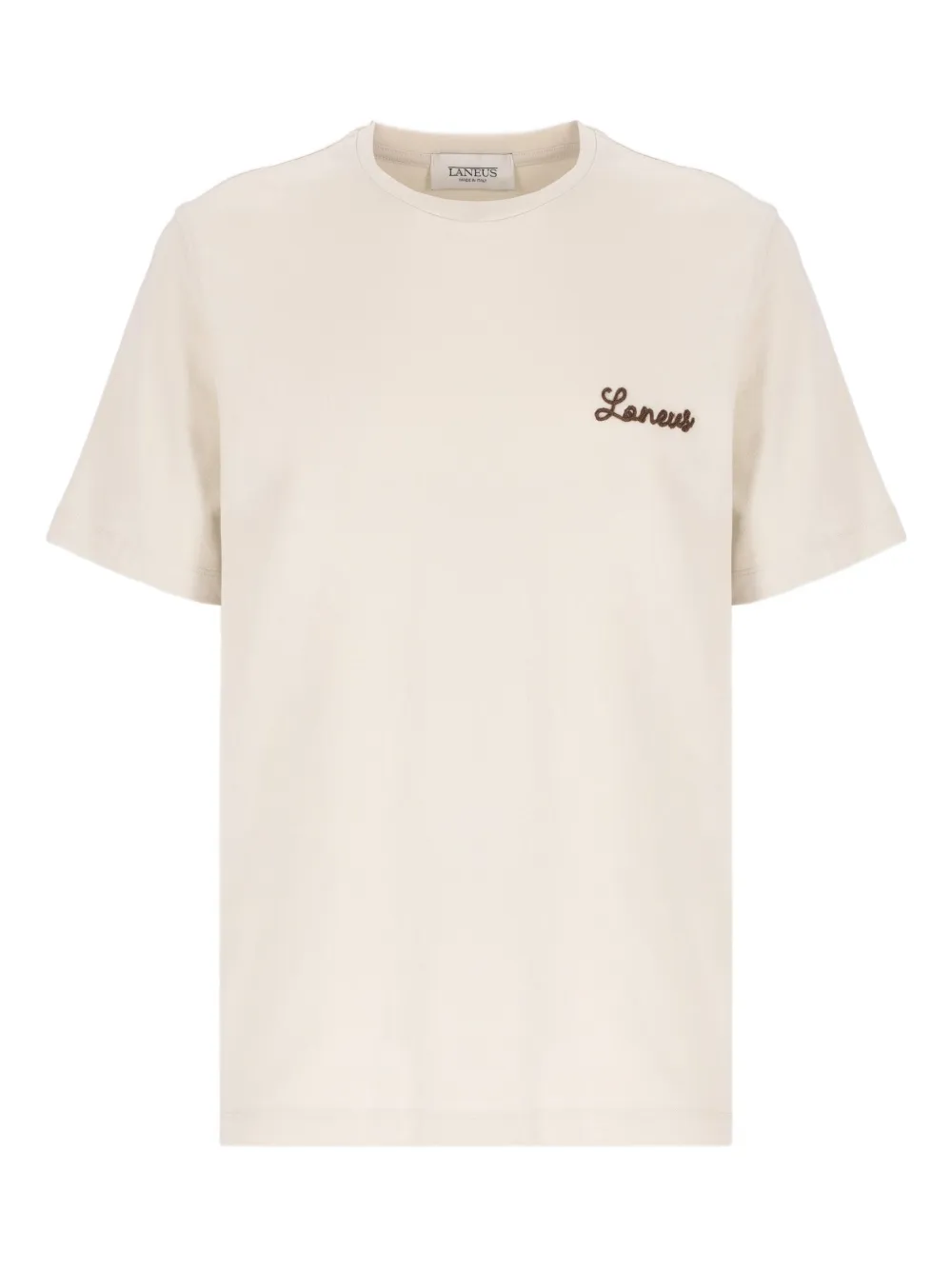 Футболка с вышитым логотипом Laneus, нейтральный
Футболка с вышитым логотипом Laneus, нейтральный