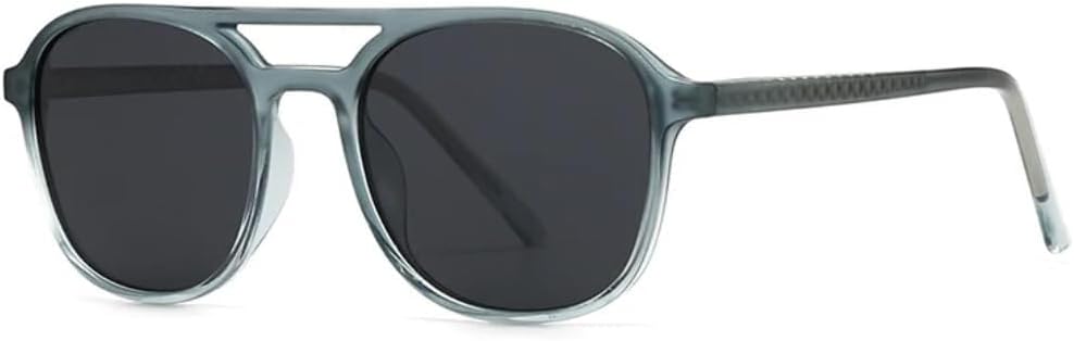 Солнцезащитные очки с защитой UV400 | Круглая оправа, двойная перемычка, цветные линзы | Для женщин и мужчин, для занятий спортом на открытом воздухе и вождения LXLHWN, Blue
Солнцезащитные очки с защитой UV400 | Круглая оправа, двойная перемычка, цветные линзы | Для женщин и мужчин, для занятий спортом на открытом воздухе и вождения LXLHWN, Blue