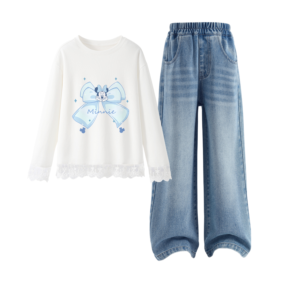 Детская повседневная спортивная одежда Disney, светло-голубой
Детская повседневная спортивная одежда Disney, светло-голубой