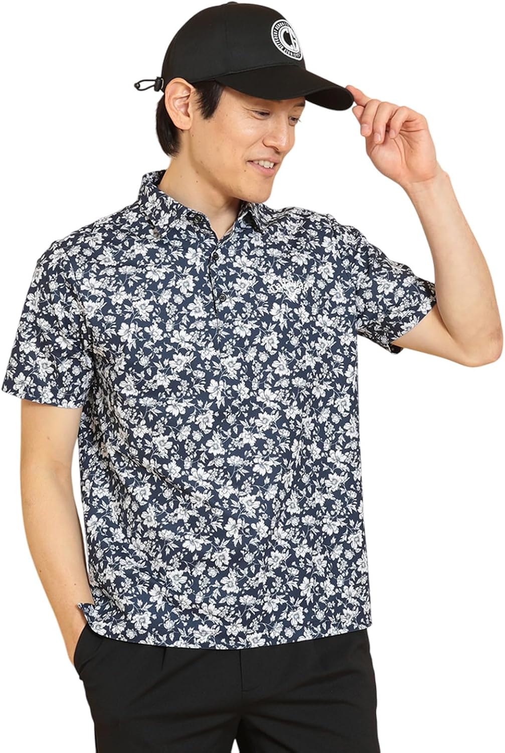 Мужская поло-рубашка Callaway C25134112 с коротким рукавом (цветочный принт, впитывающая влагу, быстросохнущая), для игры в гольф, темно-синий
Мужская поло-рубашка Callaway C25134112 с коротким рукавом (цветочный принт, впитывающая влагу, быстросохнущая), для игры в гольф, темно-синий