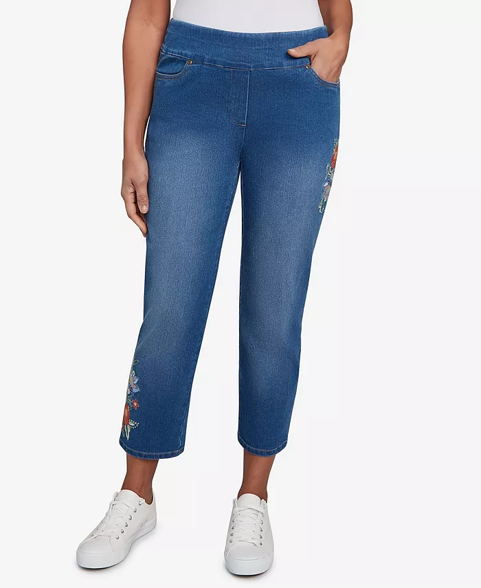 Женские джинсы El Paso с цветочной вышивкой и виноградной лозой Alfred Dunner, синий
Женские джинсы El Paso с цветочной вышивкой и виноградной лозой Alfred Dunner, синий