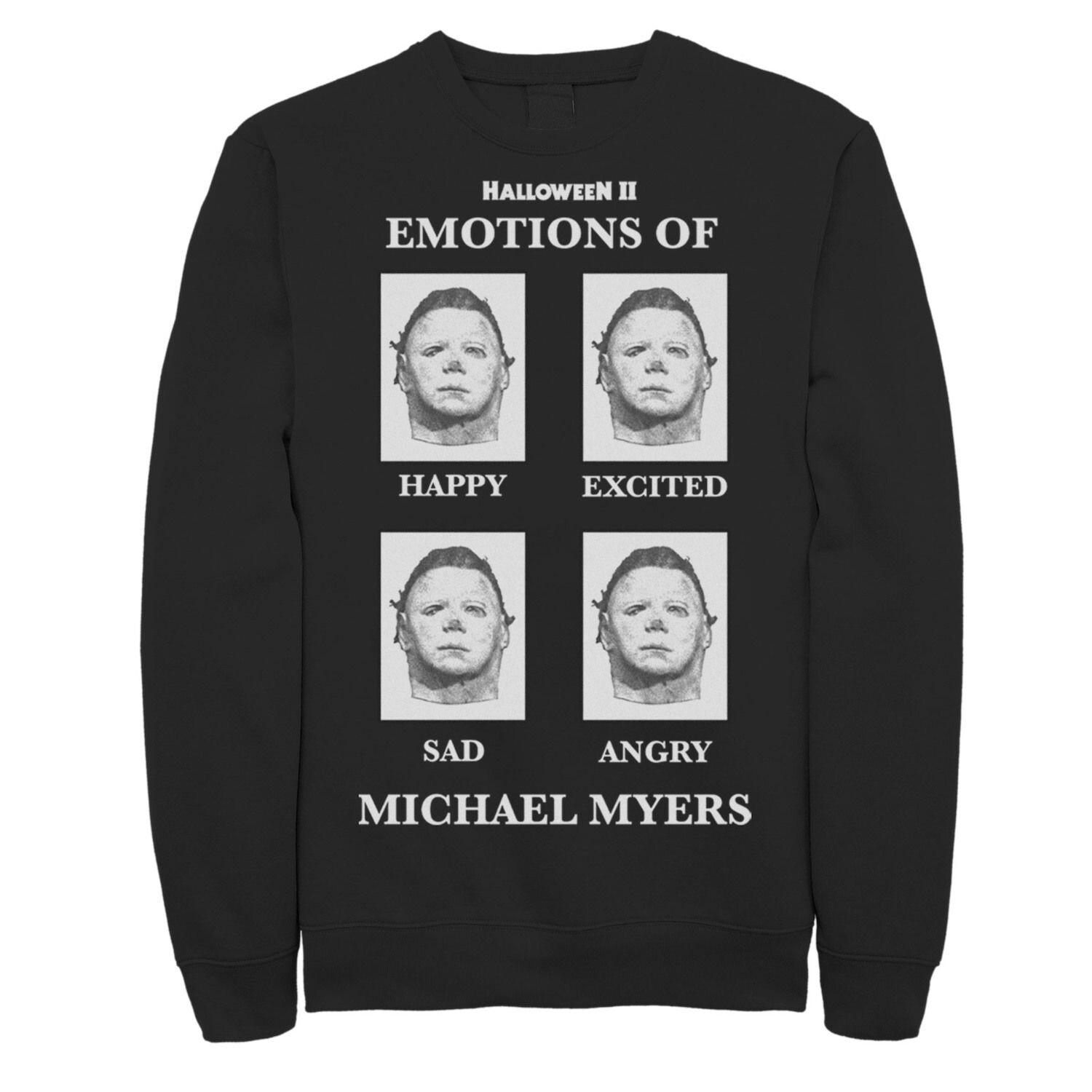 Мужской свитшот Halloween 2 Emotions Of Michael Myers Licensed Character
Мужской свитшот Halloween 2 Emotions Of Michael Myers Licensed Character