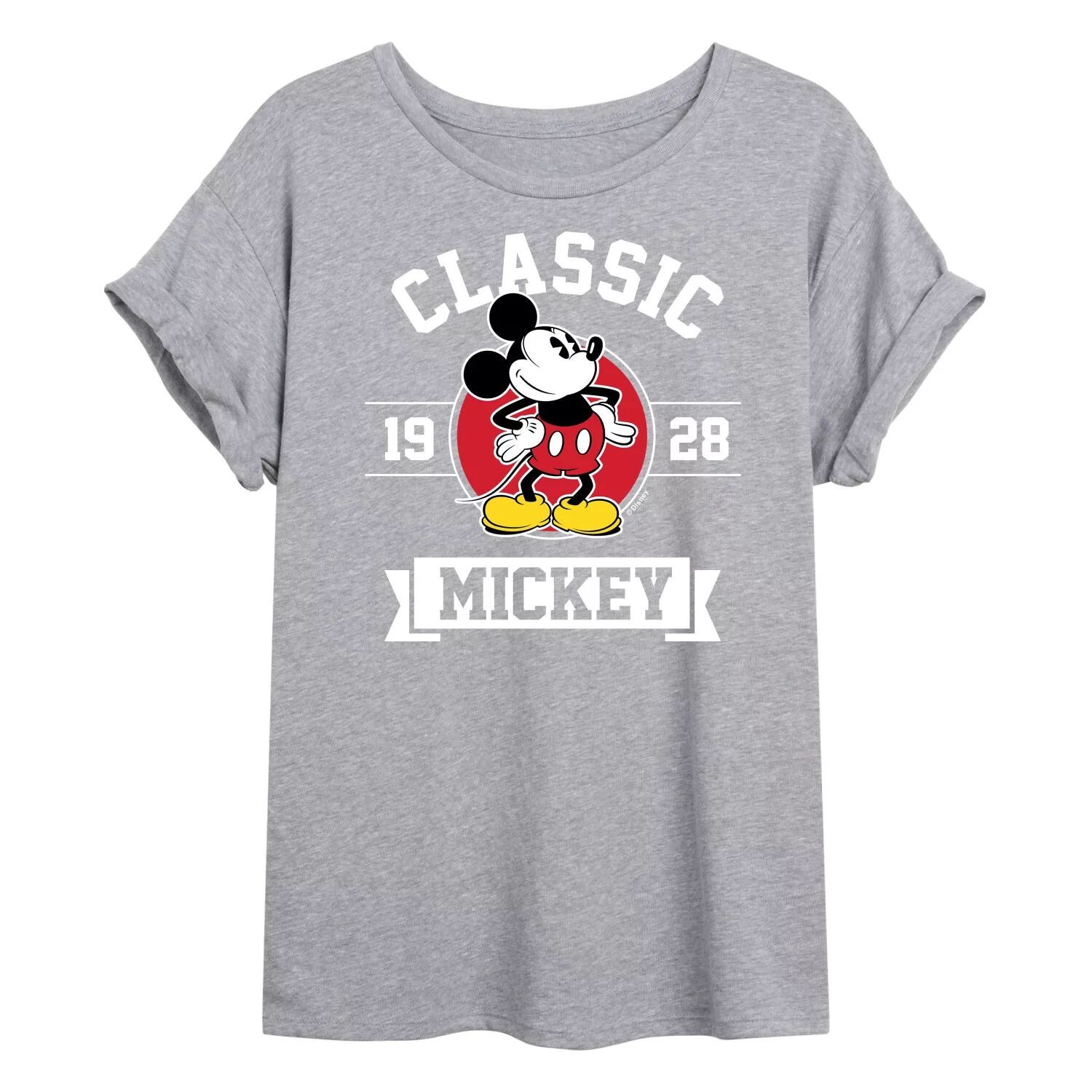 Классическая футболка Disney's Mickey Mouse для детей с струящимся рисунком Микки Мауса Disney
Классическая футболка Disney's Mickey Mouse для детей с струящимся рисунком Микки Мауса Disney