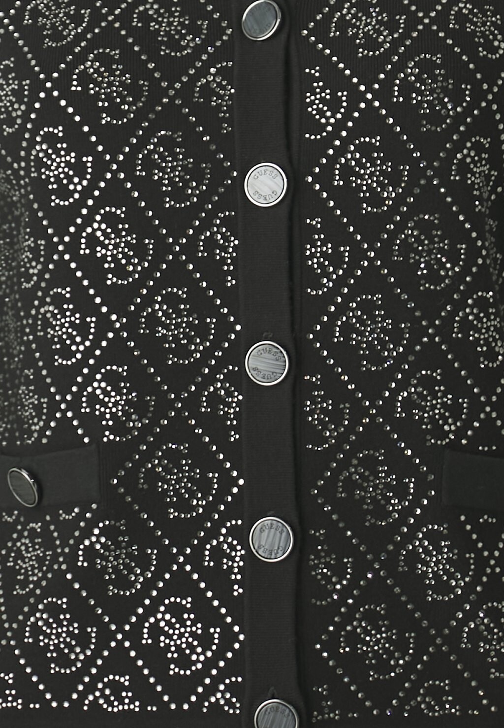 Вязаный жакет STONES Guess, черный
Вязаный жакет STONES Guess, черный