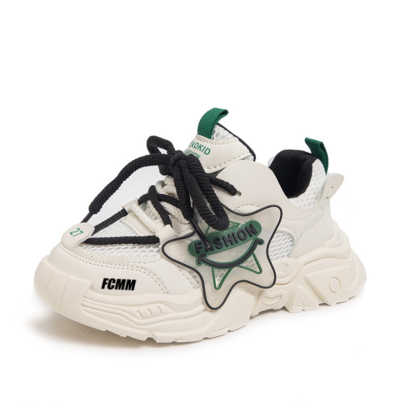 Нескользящие и дышащие детские кроссовки средней высоты для повседневной носки FCMM, черный
Нескользящие и дышащие детские кроссовки средней высоты для повседневной носки FCMM, черный