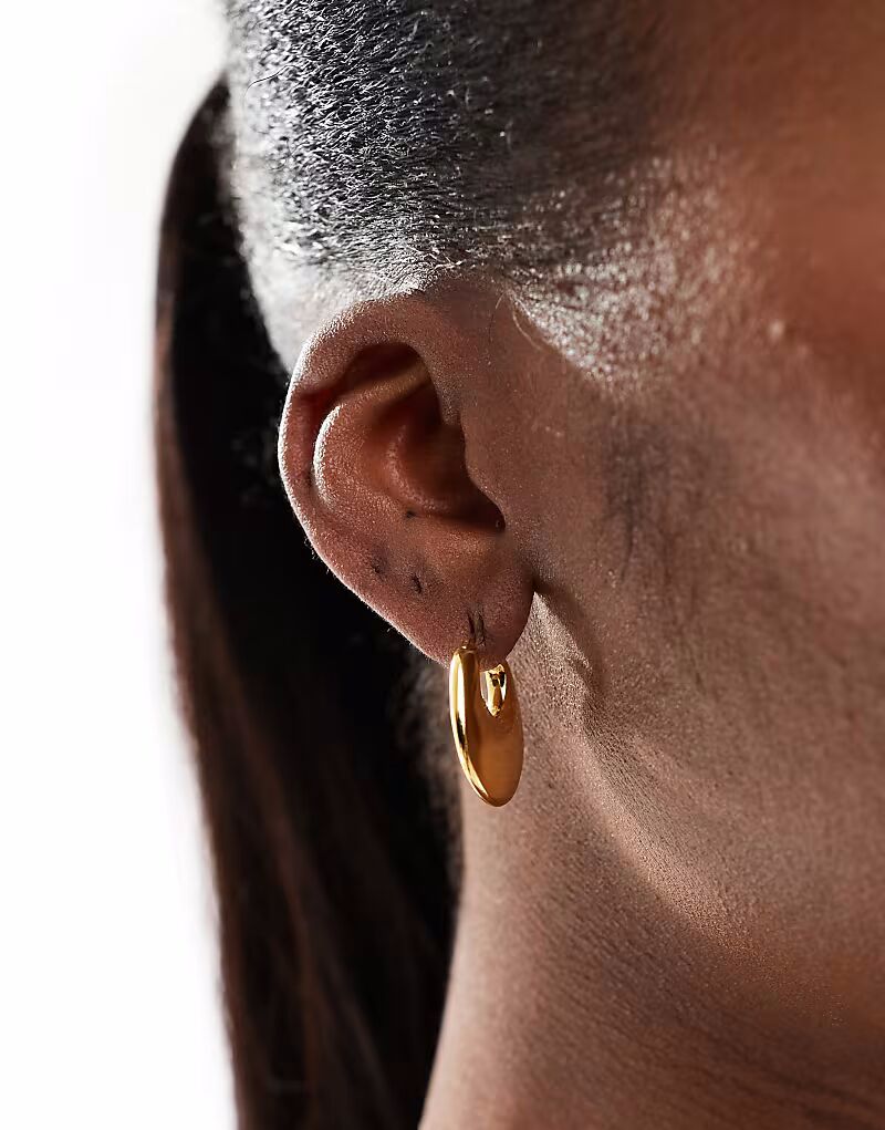 Массивные веерные серьги-кольца Z из 14-каратного золота Accessorize
Массивные веерные серьги-кольца Z из 14-каратного золота Accessorize