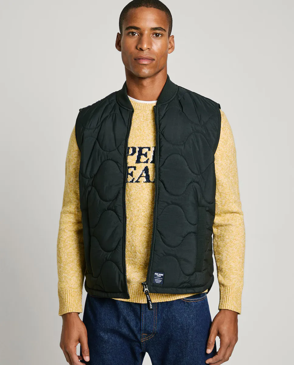 Мужской стеганый жилет с застежкой-молнией Pepe Jeans, чёрный, Черный, Мужской стеганый жилет с застежкой-молнией Pepe Jeans, чёрный
Мужской стеганый жилет с застежкой-молнией Pepe Jeans, чёрный, Черный, Мужской стеганый жилет с застежкой-молнией Pepe Jeans, чёрный