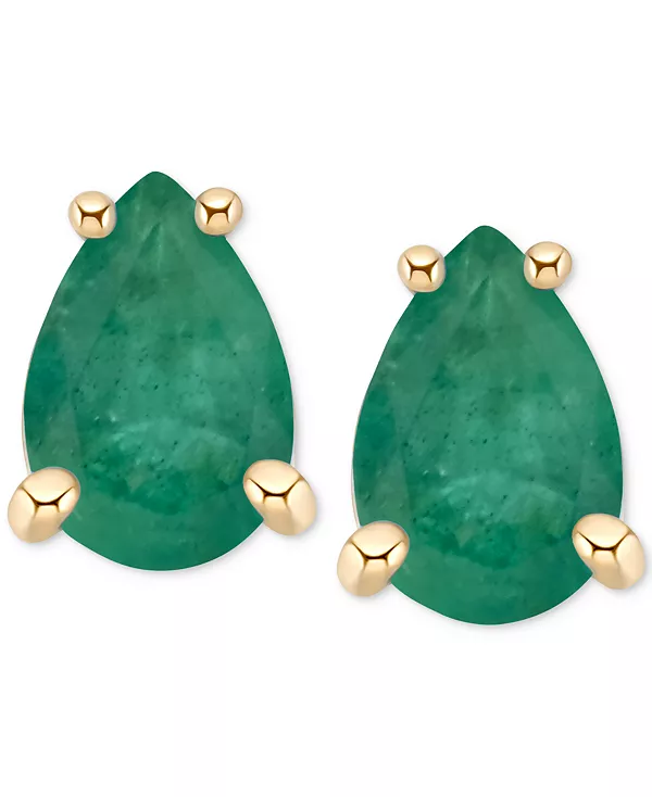 Серьги-Гвоздики с сапфирами грушевидной огранки (1 карат) из 14-каратного золота (также с изумрудами и рубинами) Macy'S, emerald
Серьги-Гвоздики с сапфирами грушевидной огранки (1 карат) из 14-каратного золота (также с изумрудами и рубинами) Macy'S, emerald