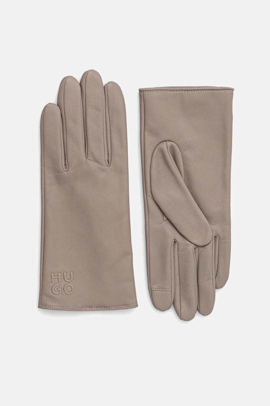 Кожаные перчатки Hugo, бежевый
Кожаные перчатки Hugo, бежевый