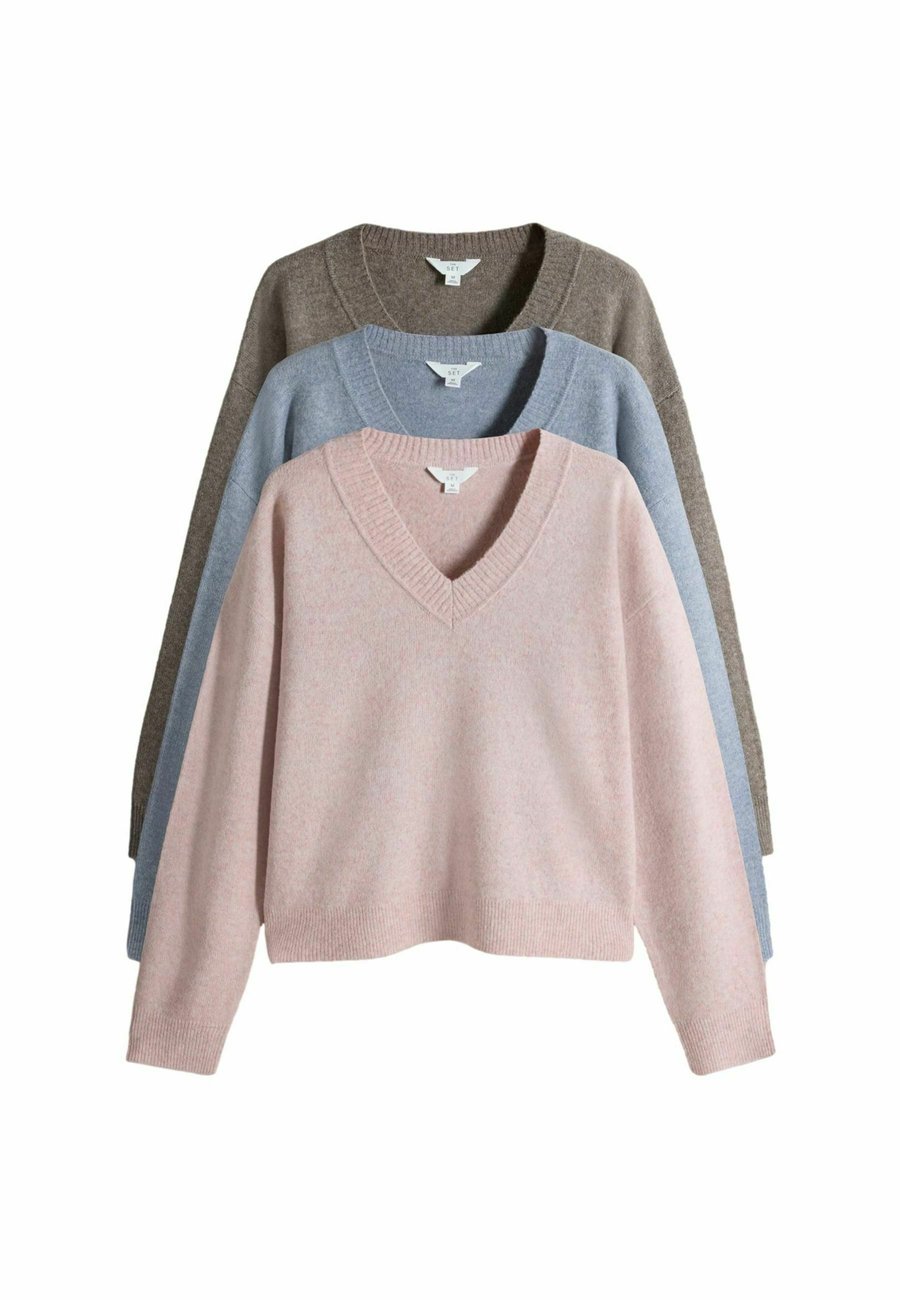 Джемпер THE SET 3 PACK, Taupe Brown/Light Pink/Blue/Taupe
Джемпер THE SET 3 PACK, Taupe Brown/Light Pink/Blue/Taupe