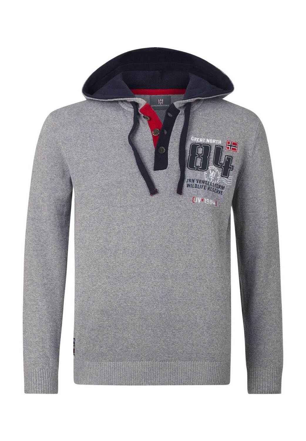 Свитер СТИГО JAN VANDERSTORM, цвет Silbergrau
Свитер СТИГО JAN VANDERSTORM, цвет Silbergrau